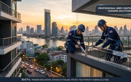 Professional Bird Control Services in Thailand: Why It’s Essential for Your Property