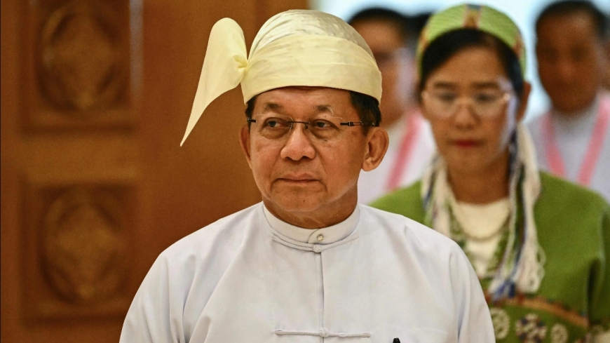 Min Aung Hlaing has set a 100-day deadline for opposition armed groups to join a new round of peace negotiations.