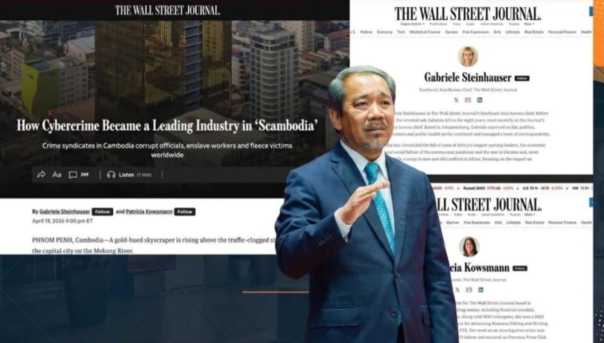 It's not over yet! The Cambodian National Human Rights Commission has lodged a protest with the Wall Street Journal, complaining about the headline "Scambodia" as infringing on human rights and demanding its immediate removal and an apology.
